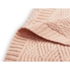 Kép 2/3 - kötött takaró rózsaszín hullám mintás