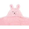 Kép 4/4 - pink meleg takaró babáknak közelről