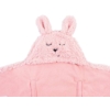 Kép 4/4 - pink meleg takaró babáknak közelről