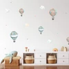 Kép 1/5 - hőlégballon falmatricák gyerekszobában