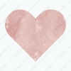 Kép 4/4 - rózsaszín szív falmatrica